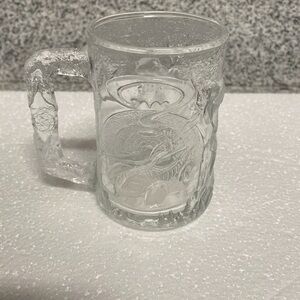McDonald’s “Batman Forever” Robin Clear Glass Mug